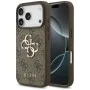 Калъф за iPhone 17 Pro - Guess - Hardcase 4G Big Logo (GUHCP17L4GMGBR) - Кафяв