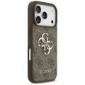 Калъф за iPhone 17 Pro Max - Guess - Hardcase 4G Big Logo (GUHCP17X4GMGBR) - Кафяв