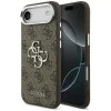 Калъф за iPhone 17 Air - Guess - Hardcase Big 4G Logo Classic Logo (GUHCP17MP4G4SMCW) - Кафяв