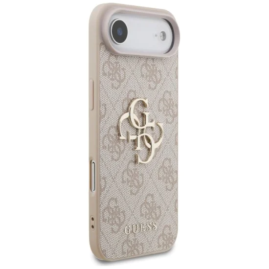 Калъф за iPhone 17 Air - Guess - Hardcase 4G Big Logo (GUHCP17M4GMGPI) - Розов