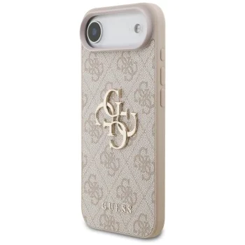 Калъф за iPhone 17 Air - Guess - Hardcase 4G Big Logo (GUHCP17M4GMGPI) - Розов