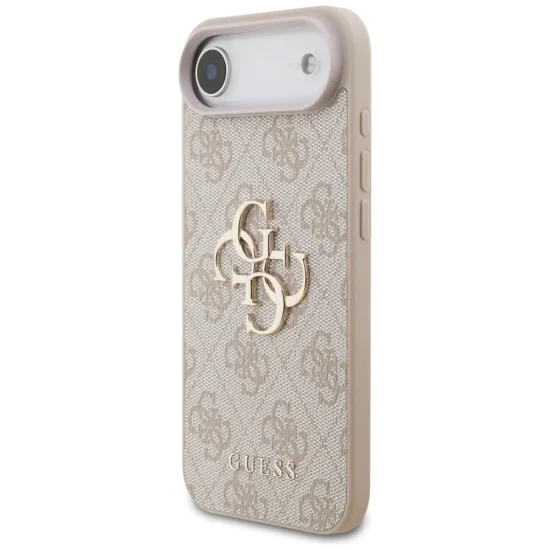 Калъф за iPhone 17 Air - Guess - Hardcase 4G Big Logo (GUHCP17M4GMGPI) - Розов