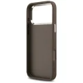 Калъф за iPhone 17 Pro Max - Guess - Hardcase Big 4G Logo Classic Logo (GUHCP17XP4G4SMCW) - Кафяв