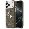 Калъф за iPhone 17 Pro Max - Guess - Hardcase Big 4G Logo Classic Logo (GUHCP17XP4G4SMCW) - Кафяв