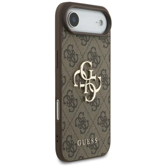 Калъф за iPhone 17 Air - Guess - Hardcase 4G Big Logo (GUHCP17M4GMGBR) - Кафяв