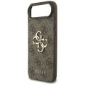 Калъф за iPhone 17 Air - Guess - Hardcase 4G Big Logo (GUHCP17M4GMGBR) - Кафяв