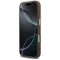 Калъф за iPhone 17 Pro - Guess - Hardcase Big 4G Logo Classic Logo (GUHCP17LP4G4SMCW) - Кафяв