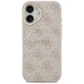 Калъф за iPhone 17 - Guess - Hardcase 4G Classic MagSafe (GUHMP17SP4MSEGCP) - Розов