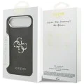 Калъф за iPhone 17 Air - Guess - Hardcase Big 4G Logo Classic Logo (GUHCP17MP4G4SMCK) - Черен