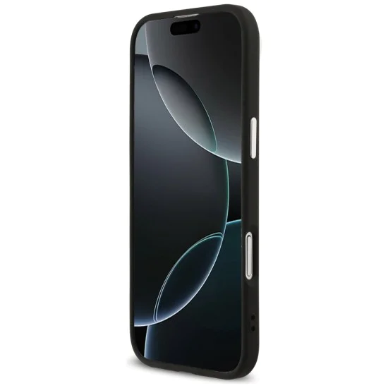 Калъф за iPhone 17 Air - Guess - Hardcase Big 4G Logo Classic Logo (GUHCP17MP4G4SMCK) - Черен