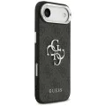 Калъф за iPhone 17 Air - Guess - Hardcase Big 4G Logo Classic Logo (GUHCP17MP4G4SMCK) - Черен