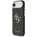 Калъф за iPhone 17 Air - Guess - Hardcase Big 4G Logo Classic Logo (GUHCP17MP4G4SMCK) - Черен