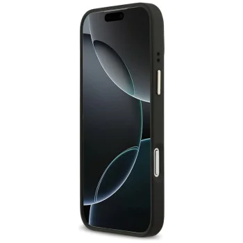 Калъф за iPhone 17 Pro - Guess - Hardcase 4G Classic MagSafe (GUHMP17LP4MSEGCK) - Черен