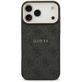 Калъф за iPhone 17 Pro Max - Guess - Hardcase 4G Classic MagSafe (GUHMP17XP4MSEGCK) - Черен