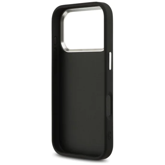 Калъф за iPhone 17 Pro - Guess - Hardcase Big 4G Logo Classic Logo (GUHCP17LP4G4SMCK) - Черен