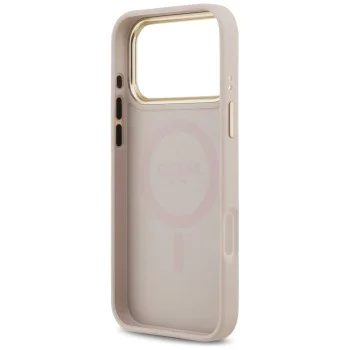 Калъф за iPhone 17 Pro Max - Guess - Hardcase 4G Classic MagSafe (GUHMP17XP4MSEGCP) - Розов
