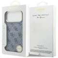 Калъф за iPhone 17 Pro Max - Guess - Hardcase 4G Classic MagSafe (GUHMP17XP4MSEGCB) - Син