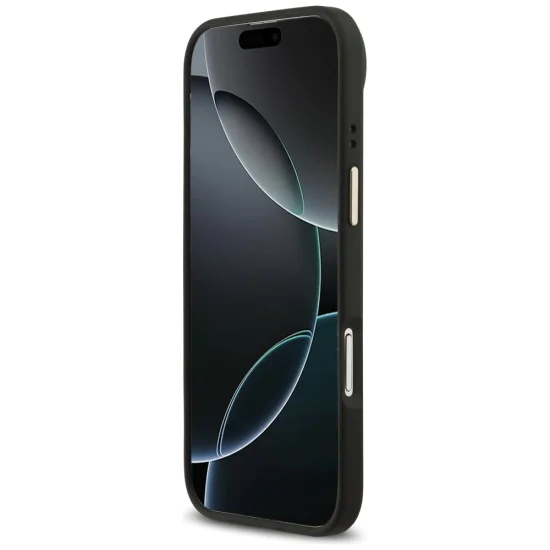 Калъф за iPhone 17 Air - Guess - Hardcase 4G Classic MagSafe (GUHMP17MP4MSEGCK) - Черен