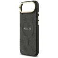 Калъф за iPhone 17 Air - Guess - Hardcase 4G Classic MagSafe (GUHMP17MP4MSEGCK) - Черен