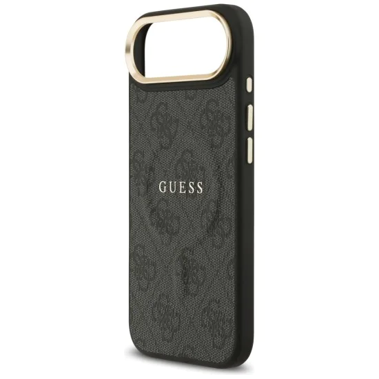 Калъф за iPhone 17 Air - Guess - Hardcase 4G Classic MagSafe (GUHMP17MP4MSEGCK) - Черен