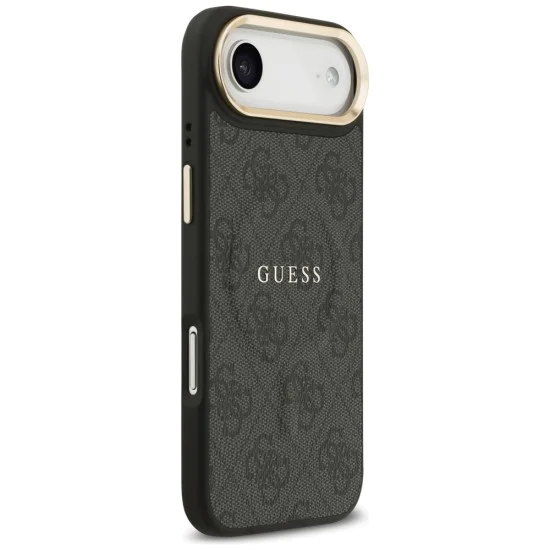 Калъф за iPhone 17 Air - Guess - Hardcase 4G Classic MagSafe (GUHMP17MP4MSEGCK) - Черен