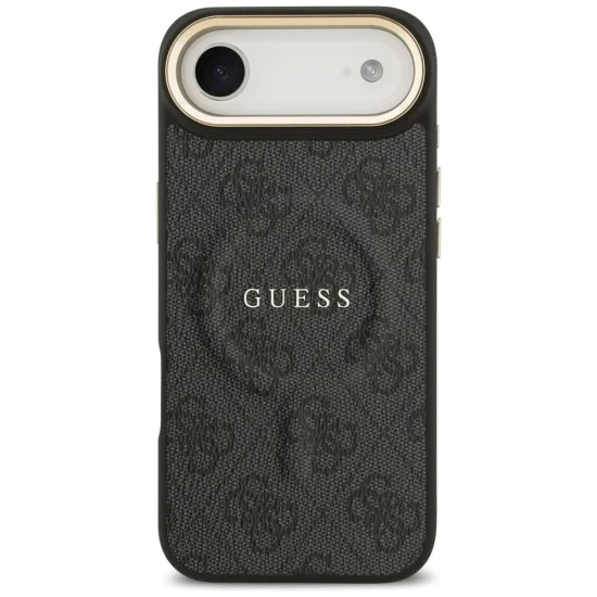 Калъф за iPhone 17 Air - Guess - Hardcase 4G Classic MagSafe (GUHMP17MP4MSEGCK) - Черен