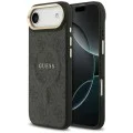Калъф за iPhone 17 Air - Guess - Hardcase 4G Classic MagSafe (GUHMP17MP4MSEGCK) - Черен