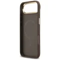 Калъф за iPhone 17 Air - Guess - Hardcase 4G Classic MagSafe (GUHMP17MP4MSEGCW) - Кафяв