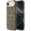 Калъф за iPhone 17 Air - Guess - Hardcase 4G Classic MagSafe (GUHMP17MP4MSEGCW) - Кафяв