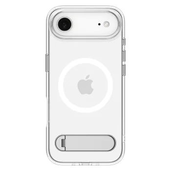 Калъф за iPhone 17 Air - Spigen - Ultra Hybrid S MagSafe - Прозрачен Бял