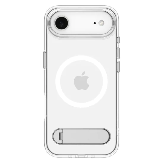 Калъф за iPhone 17 Air - Spigen - Ultra Hybrid S MagSafe - Прозрачен Бял