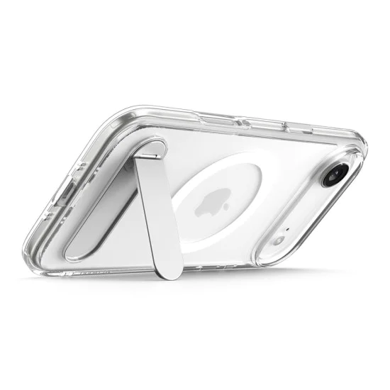 Калъф за iPhone 17 Air - Spigen - Ultra Hybrid S MagSafe - Прозрачен Бял