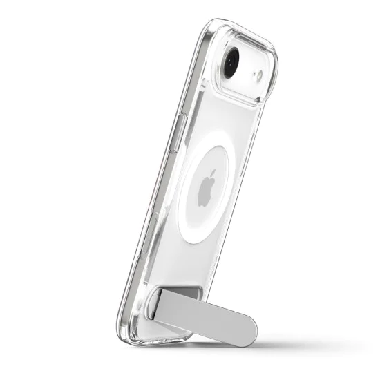 Калъф за iPhone 17 Air - Spigen - Ultra Hybrid S MagSafe - Прозрачен Бял