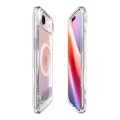 Калъф за iPhone 17 Air - Spigen - Ultra Hybrid S MagSafe - Прозрачен Бял