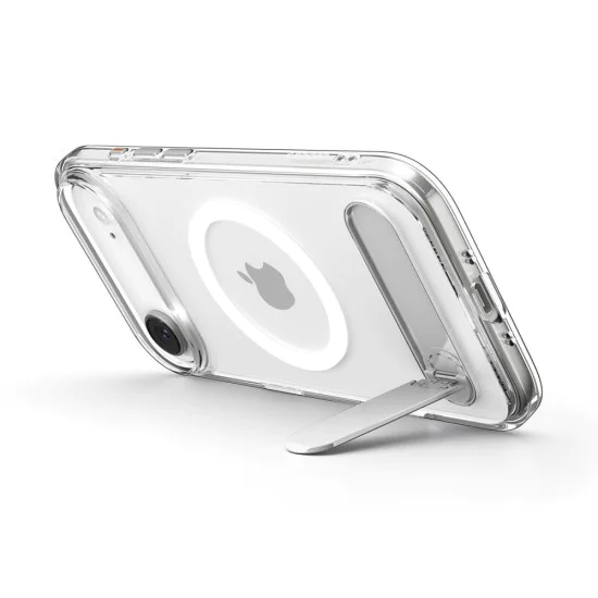 Калъф за iPhone 17 Air - Spigen - Ultra Hybrid S MagSafe - Прозрачен Бял