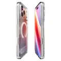 Калъф за iPhone 17 Pro - Spigen - Ultra Hybrid S MagSafe - Прозрачен Бял