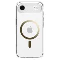 Калъф за iPhone 17 Air - Spigen - Ultra Hybrid MagSafe - Прозрачен/Златен