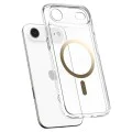 Калъф за iPhone 17 Air - Spigen - Ultra Hybrid MagSafe - Прозрачен/Златен