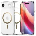 Калъф за iPhone 17 Air - Spigen - Ultra Hybrid MagSafe - Прозрачен/Златен