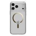 Калъф за iPhone 17 Pro - Spigen - Ultra Hybrid MagSafe - Прозрачен/Златен