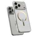 Калъф за iPhone 17 Pro - Spigen - Ultra Hybrid MagSafe - Прозрачен/Златен