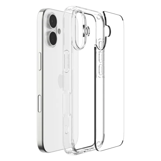Калъф за iPhone 17 - Spigen - Ultra Hybrid - Прозрачен
