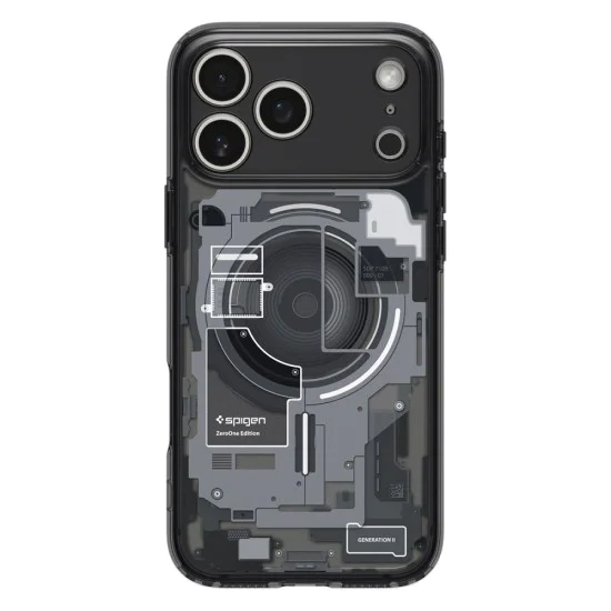 Калъф за iPhone 17 Pro - Spigen - Ultra Hybrid Zero One MagSafe - Черен
