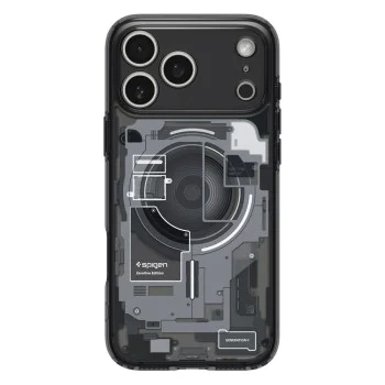 Калъф за iPhone 17 Pro Max - Spigen - Ultra Hybrid Zero One MagSafe - Черен