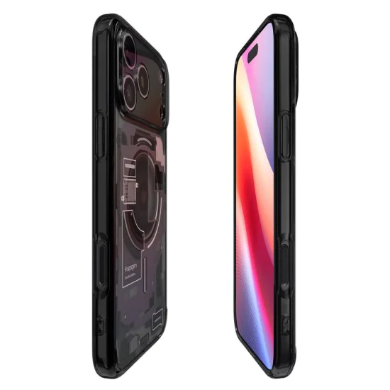 Калъф за iPhone 17 Pro Max - Spigen - Ultra Hybrid Zero One MagSafe - Черен