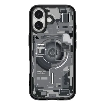 Калъф за iPhone 17 - Spigen - Ultra Hybrid Zero One MagSafe - Черен