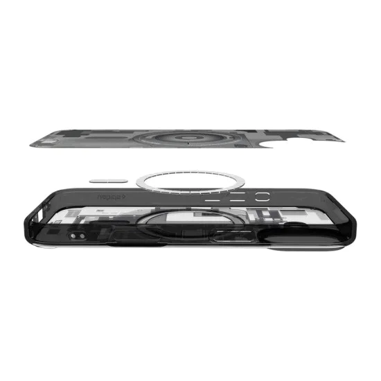 Калъф за iPhone 17 - Spigen - Ultra Hybrid Zero One MagSafe - Черен
