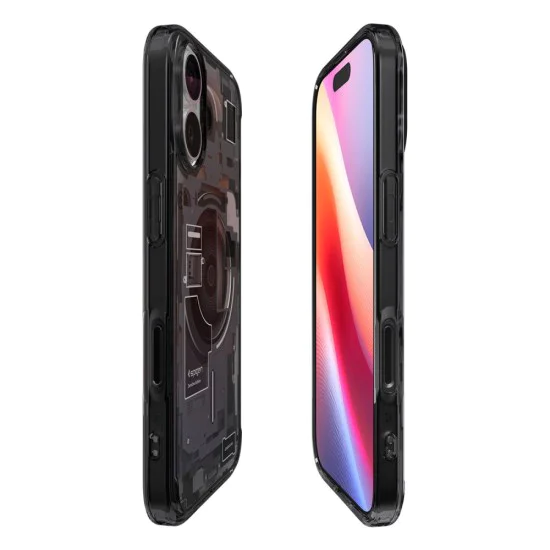 Калъф за iPhone 17 - Spigen - Ultra Hybrid Zero One MagSafe - Черен