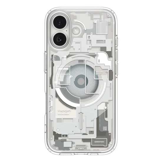 Калъф за iPhone 17 - Spigen - Ultra Hybrid Zero One MagSafe - Натурален титан