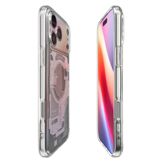 Калъф за iPhone 17 Pro Max - Spigen - Ultra Hybrid Zero One MagSafe - Бял